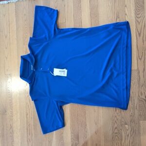 Men's Active Fit Core365 Medium Blue Tee